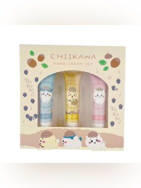 BNIB Japan Chiikawa Hand Cream Set of 3
